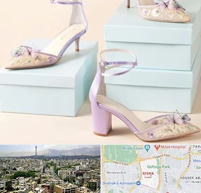 فروشگاه کفش مجلسی در گیشا 