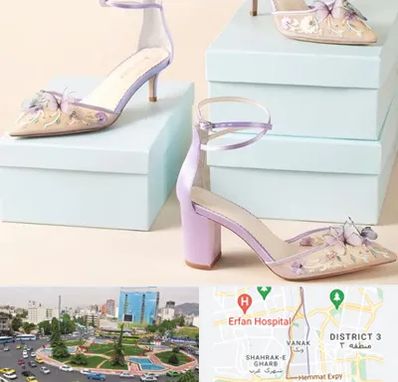 فروشگاه کفش مجلسی در ونک 