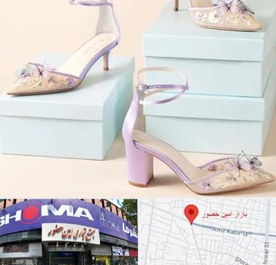 فروشگاه کفش مجلسی در امین حضور