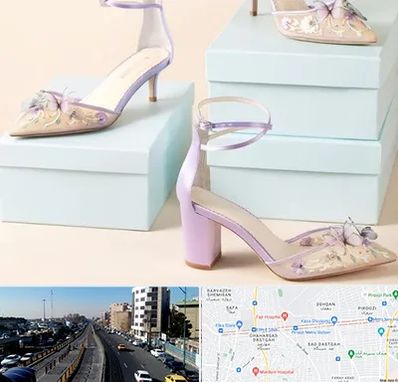 فروشگاه کفش مجلسی در پیروزی 