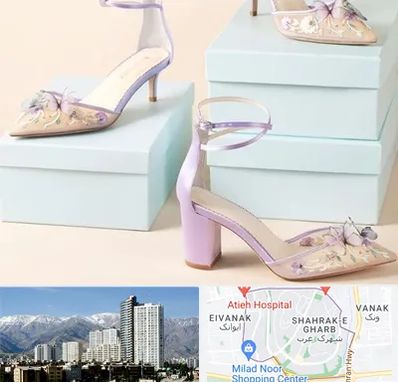 فروشگاه کفش مجلسی در شهرک غرب 