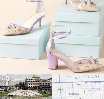 فروشگاه کفش مجلسی در مرکز تهران