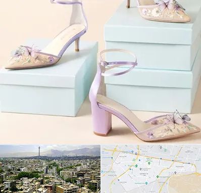 فروشگاه کفش مجلسی در منطقه 8 تهران 