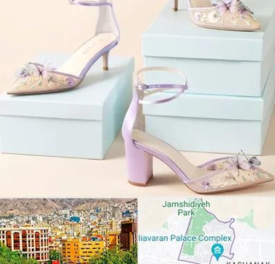 فروشگاه کفش مجلسی در نیاوران 