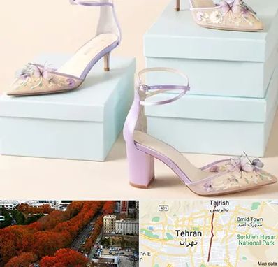 فروشگاه کفش مجلسی در ولیعصر 