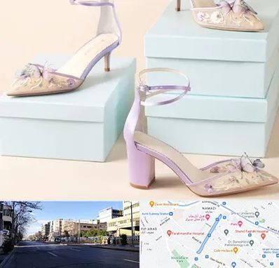 فروشگاه کفش مجلسی در خیابان ملاصدرا شیراز 