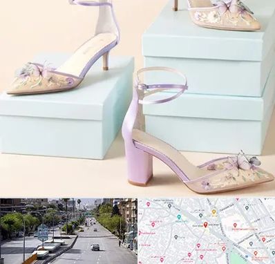 فروشگاه کفش مجلسی در خیابان زند شیراز 