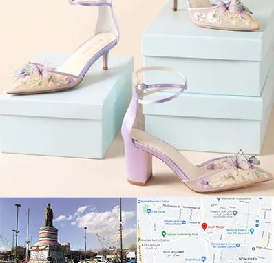 فروشگاه کفش مجلسی در کارگر جنوبی 