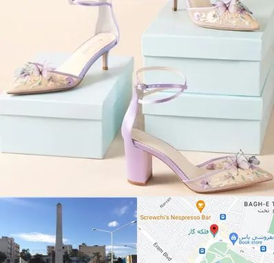 فروشگاه کفش مجلسی در فلکه گاز شیراز 
