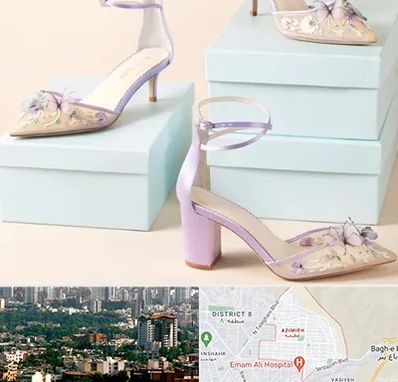 فروشگاه کفش مجلسی در عظیمیه کرج 
