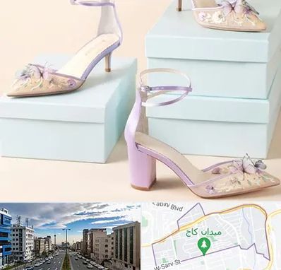 فروشگاه کفش مجلسی در سعادت آباد 
