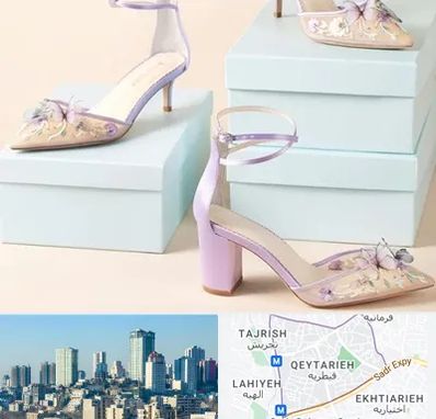 فروشگاه کفش مجلسی در قیطریه 