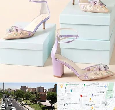 فروشگاه کفش مجلسی در شهرک آزمایش 