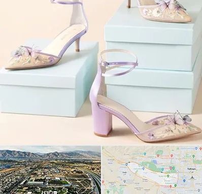 فروشگاه کفش مجلسی در منطقه 21 تهران 