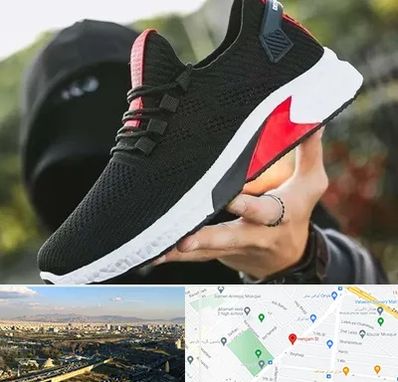 کفش اسپورت مردانه در هنگام 