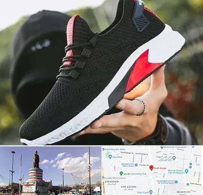 کفش اسپورت مردانه در کارگر جنوبی 