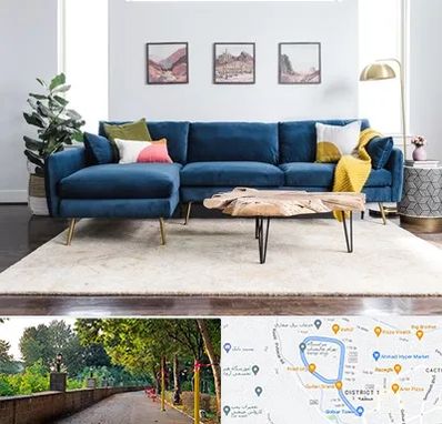 فروشگاه مبلمان در فلکه گاز رشت 