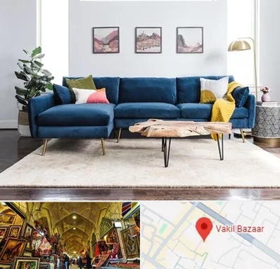 فروشگاه مبلمان در بازار وکیل شیراز