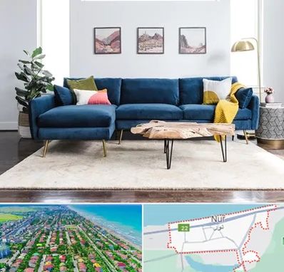 فروشگاه مبلمان در نور