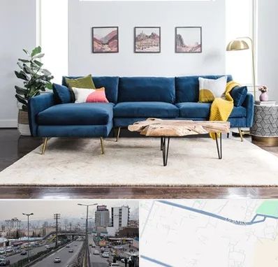 فروشگاه مبلمان در بلوار ارتش