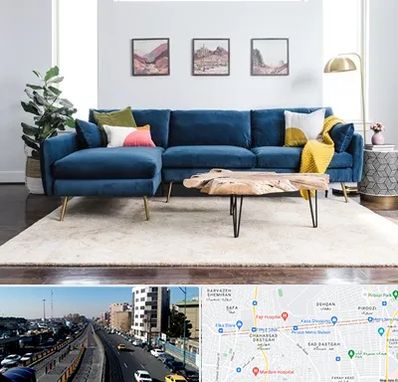 فروشگاه مبلمان در پیروزی 