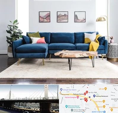 فروشگاه مبلمان در پارک وی 