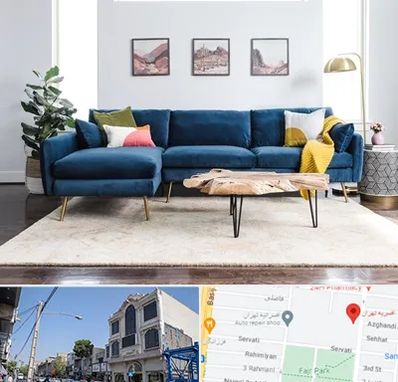 فروشگاه مبلمان در افسریه 
