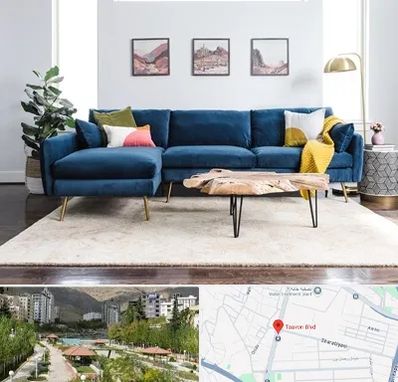 فروشگاه مبلمان در بلوار تعاون