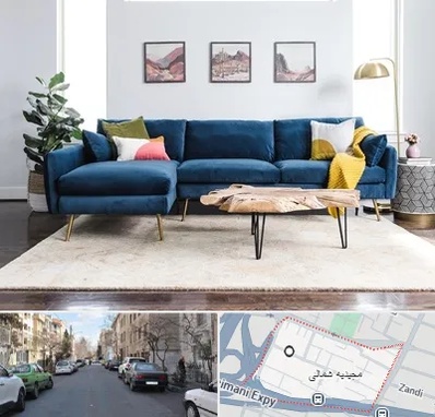 فروشگاه مبلمان در مجیدیه شمالی