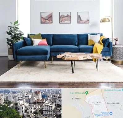 فروشگاه مبلمان در ولنجک 