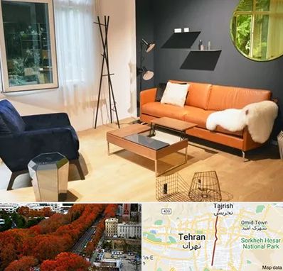 مبل فروشی در ولیعصر 