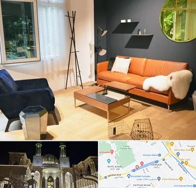 مبل فروشی در زرگری شیراز 