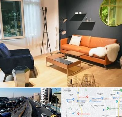 مبل فروشی در پیروزی 