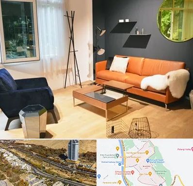 مبل فروشی در خیابان نیایش شیراز 