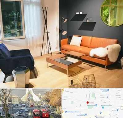 مبل فروشی در خیابان آزادی 