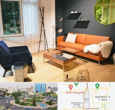 مبل فروشی در ونک 