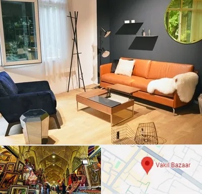 مبل فروشی در بازار وکیل شیراز