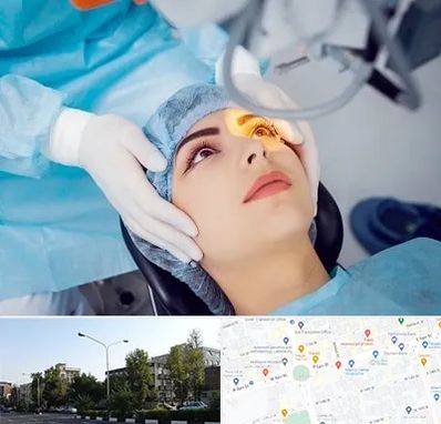 دکتر عمل لیزیک چشم در میدان کاج