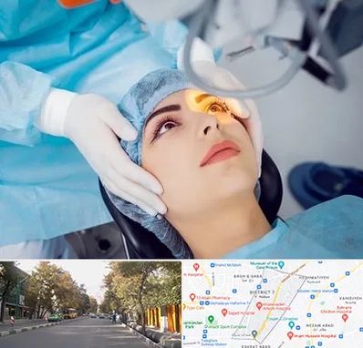 دکتر عمل لیزیک چشم در شریعتی