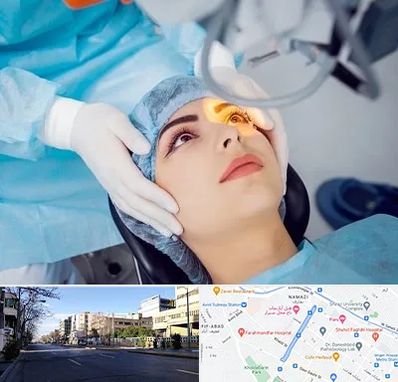دکتر عمل لیزیک چشم در خیابان ملاصدرا شیراز