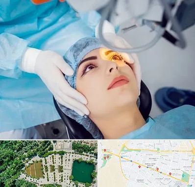 دکتر عمل لیزیک چشم در وکیل آباد مشهد