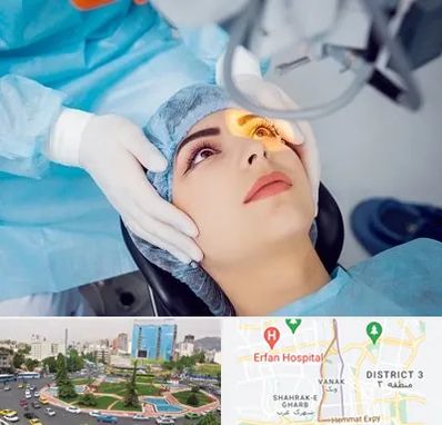 دکتر عمل لیزیک چشم در ونک تهران