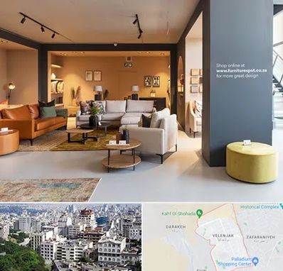 تولیدی مبلمان در ولنجک 