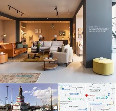 تولیدی مبلمان در کارگر جنوبی 