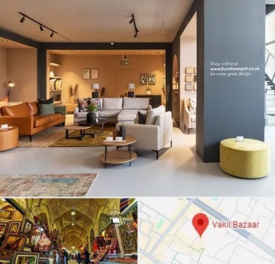 تولیدی مبلمان در بازار وکیل شیراز