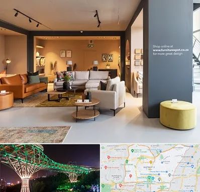 تولیدی مبلمان در منطقه 3 تهران 