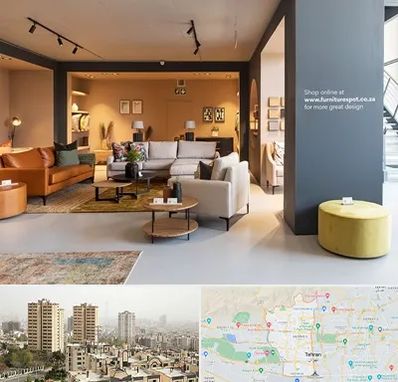 تولیدی مبلمان در منطقه 5 تهران 