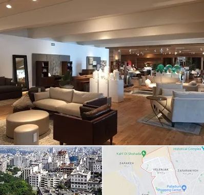 مرکز خرید مبلمان در ولنجک