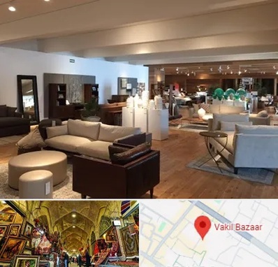 مرکز خرید مبلمان در بازار وکیل شیراز