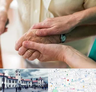 نگهداری سالمندان در میدان شهرداری رشت 